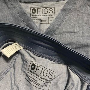 Womens Figs NWOT scrub set